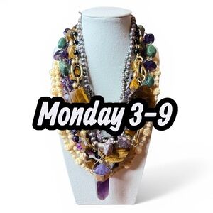 3-9 MONDAY, Vintage Jewelry Show!